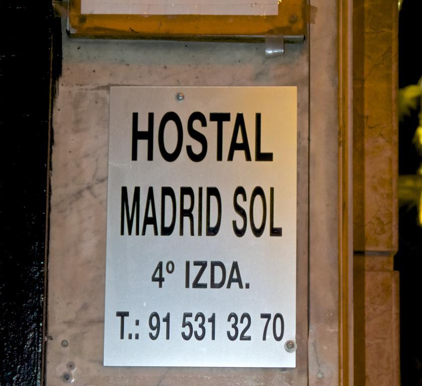 Hostal Madrid Sol Buitenkant foto